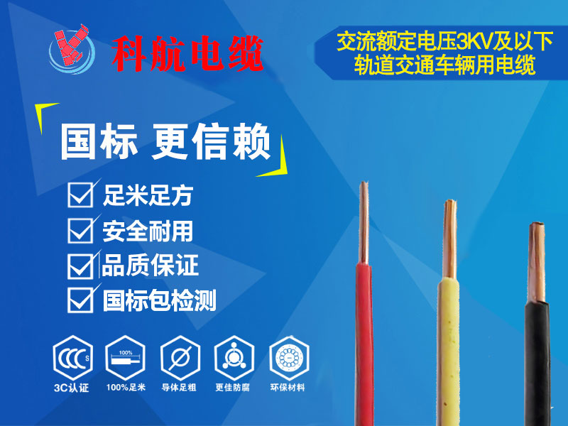 交流额定电压3KV及以下轨道交通车辆用电缆